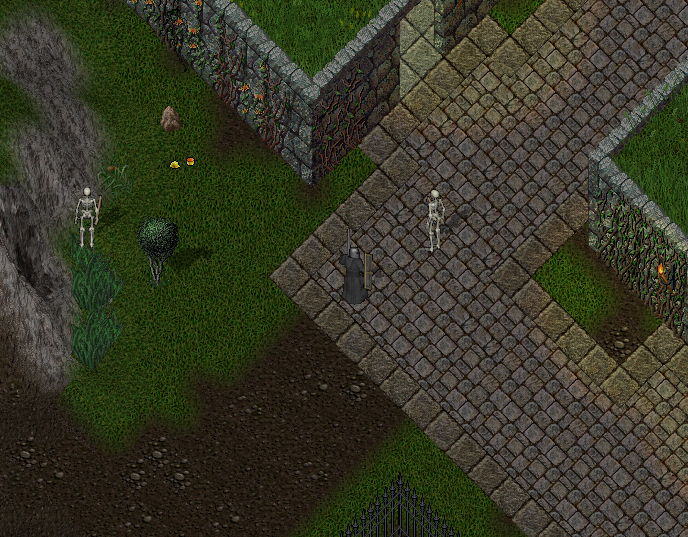 True Felucca Experience - Players adventuring in dangerous wilderness